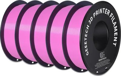 Produktbild von 3D-Drucker-Filament, umweltfreundliches PLA-Material, kompatibel mit FDM-Druckern, Rosa
