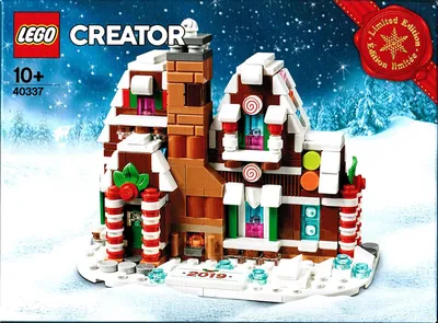 Produktbild von LEGO® Creator Expert 40337 Miniatur-Lebkuchenhaus