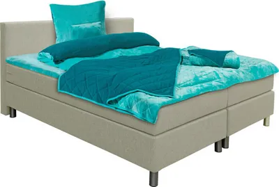 Produktbild von Dreamsoft Spannbetttuch 100 x 200 cm, Tuerkis