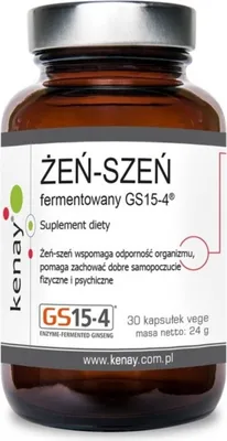 Produktbild von Nahrungsergänzungsmittel Kenay Ginseng Ginseng Gs15-4 (30 Kapseln) 3242