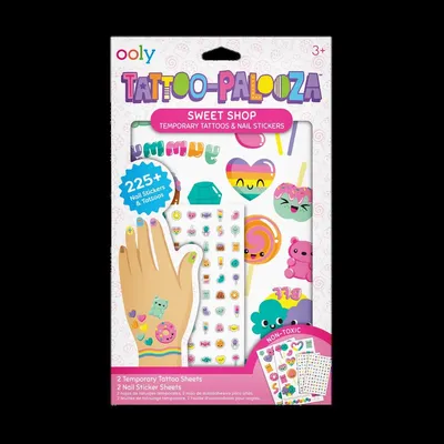 Imagen del producto de Tatuajes temporales y calcomanías para uñas de Ooly – Una tienda encantadora