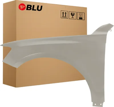 Zdjęcie produktu dla BLU Błotnik pasujący do Audi Q5 8R LY1Q Lewy Złoty DakarBeige | 2008-2016 | Przedni Przód | Lakierowany | Gotowy do montażu  | Stal