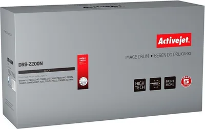 Obrázok produktu pre Activejet DRB-2200N, Kompatibilné, Brother, Brother HL: 2130, 2132, 2220, 2230, 2240, 2240D, 2242D, 2250DN, 2270DW, 2280D. Brother DCP: 7060D,..., 1 kusov, 12000 strany, Laserová tlač