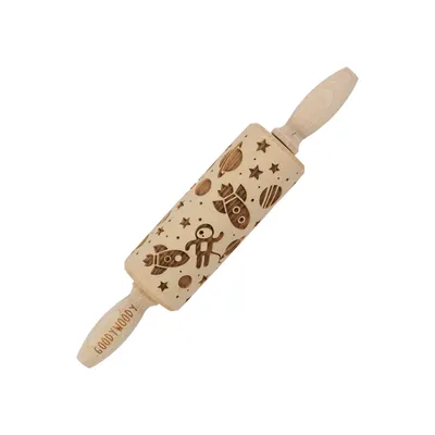 Produktbild von Goody Woody Tortenheber mit Gravur 23,5 cm Buchenholz Kosmos-Design