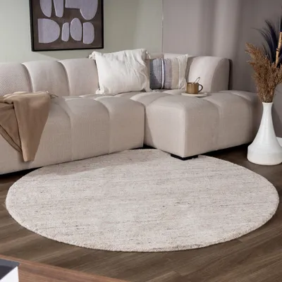 Zdjęcie produktu dla Volero - Dywan okrągły Berberyjski - Aicha Taupe - Ø 120 cm