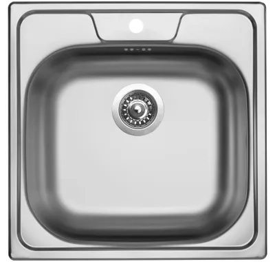 Obrázok produktu pre Nerezový drez Sinks CLASSIC 480 V leštený povrch - hrúbka 0,8mm