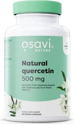 Productafbeelding van Osavi Natural Quercetin, quercetine, 60 plantaardige capsules