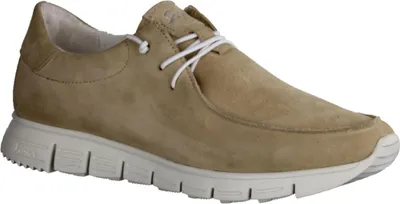 Produktbild von Sioux Mokrunner D-007 Damenschuhe, Sneaker, Leder, Beige, supersoft, leicht - Damenschuhe Slipper / Trotteur, Beige, leder (camoscia)
