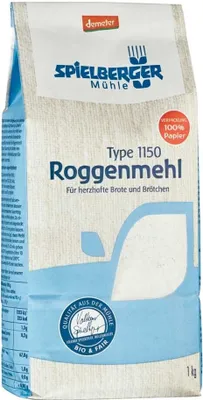 Produktbild von Spielberger  Roggenmehl Type 1150 (ab 1 kg) - Weizen