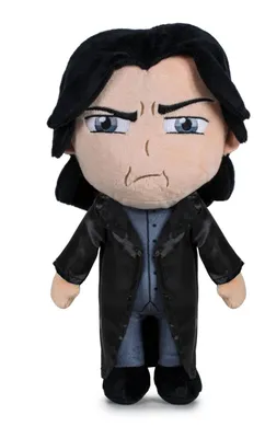 A plush toy of Severus Snape from Harry Potter.
