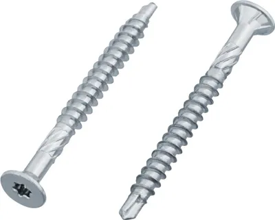 Produktbild von Spanplattenschrauben mit Bohrspitze 4x50 Torx Holzschrauben Senkkopf Verzinkt 100 Stück