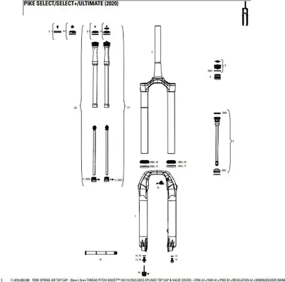 Image de Bouchon RockShox Debonair 35 Mm