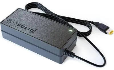 Produktbild von GO SOLID! Ladegerät kompatibel mit Lenovo 90W 20V/4,5A