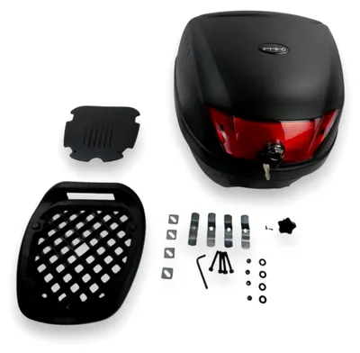Produktbild von Universeller Motorrad-Topcase Koffer schwarz 28L