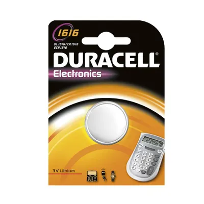 Produktbild von Duracell Batterie Knopfzelle CR1616 3.0V Lithium        1St.