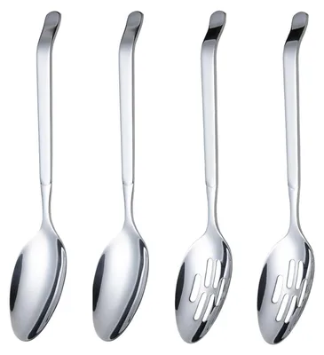 Immagine prodotto di Solidchoice - Set di 4 cucchiai da portata in acciaio inossidabile per feste