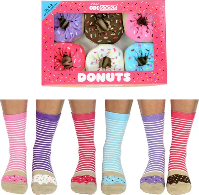 Produktbild von Donut Oddsocks Socken in 37-42 im 6er Set
