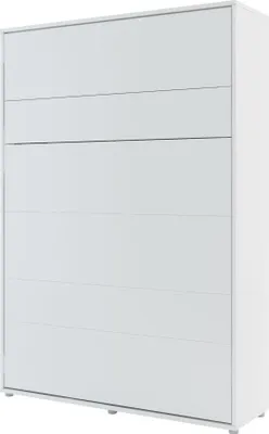 Produktbild von Mirjan24 Wandklappbett Bed-Concept BC-01 140x200 Vertical, Stilvoll Funktionsbett, Modernes Schrankbett (Farbe: Weiß Matt)