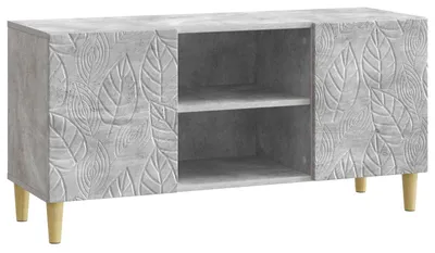Productafbeelding van vidaXL TV-kast, 102 x 34,5 x 50 cm, betonkleur, houtvezel