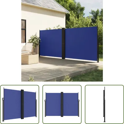 Immagine prodotto di The Living Store Tenda laterale estensibile blu 180x1000 cm