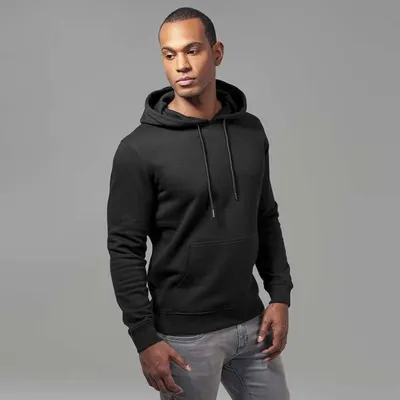 Zdjęcie produktu dla Bluza męska Urban Classics Basic Sweat Hoody czarna - XXL
