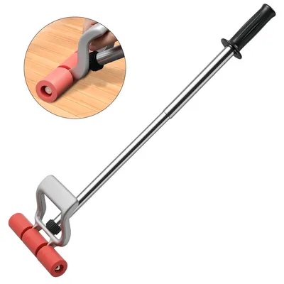 Produktbild von Schwerlast-Bodenfugenroller, ausziehbar von 17 bis 27 Zoll, ideal für Laminat, Vinyl, Teppich, Fliesen und Linoleumböden