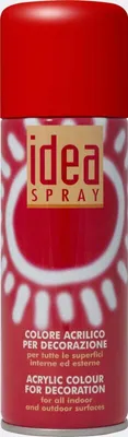 Zdjęcie produktu dla Farba dekoracyjna i lakier w sprayu MAIMERI Idea Spray 200 ml - Cynober