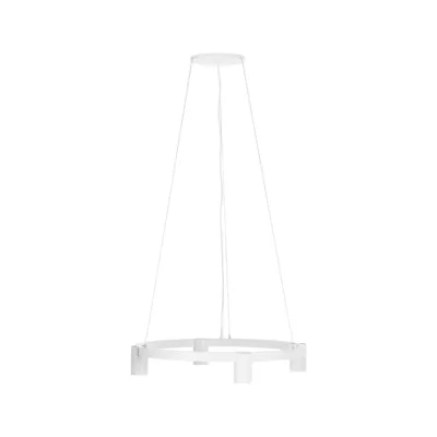 Produktbild von Arcchio Hängeleuchte Brinja, weiß, Ø 64 cm, 4-flg., GU10