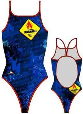 Produktbild von Turbo Flamable Badeanzug Blau 2XL Damen Blau 2XL