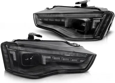 Produktbild von Xenon Scheinwerfer DRL LED Tagfahrlicht passend für Audi A5 Facelift Bj. 11-16 Schwarz