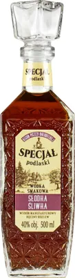 Image de Vodka aux prunes "Specjal Podlaski", variété "Słodka Śliwa", 500 ml