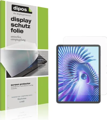 Produktbild von 2x Schutzfolie für Blackview Link8 matt Displayschutzfolie Folie Display Schutz dipos