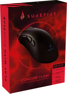 Produktbild von SUREFIRE - Condor Claw Gaming 8-Tasten-Maus RGB