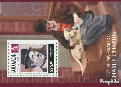 Produktbild von Briefmarken Salomoninseln 2014 Mi Block 284 (kompl. Ausg.) postfrisch Charlie Chaplin