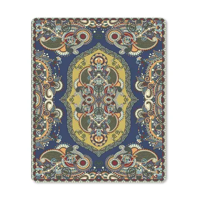 Produktbild von MuchoWow® Mauspad Mousepad Teppiche - Muster - Farben 30x40 cm - Mousepads - Maus Mat - Pad - Mausunterlage - Mausmatten