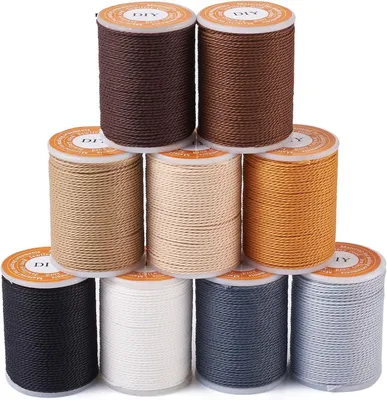 Zdjęcie produktu dla Sznur Macrame 1 mm, 108 Yards, 9 Kolorów, do Bransoletek i Kreatywnego Rękodzieła