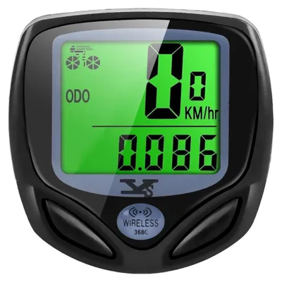 Produktbild von Fahrradcomputer Radcomputer Tachometer - Kabellos - Wasserdicht - LCD-Hintergrundbeleuchtung