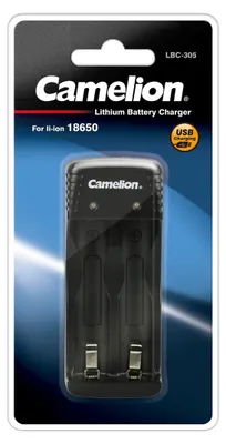 Obrázok produktu pre Camelion Charger for LBC-305 Li-ion 18650 batteries, CAMELION