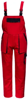 Produktbild von Arbeitslatzhosen Bartos - rot 50 (M)