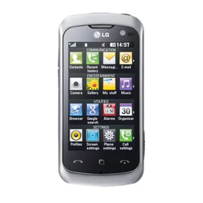 Produktbild von LG KM570, 7,62 cm (3"), 240 x 400 Pixel, TFT, 4096 MB, 16 GB, 5 MP