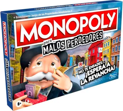 Produktbild von Monopoly Malos Perdedores Brettspiel Mehrfarbig  Mehrfarbig One Size