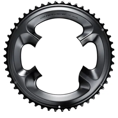Produktbild von Shimano Dura-Ace 11s Kettenblatt (MW) 53t FC-R9100 schwarz