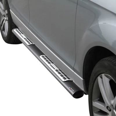 Produktbild von Stahl Seitenschweller Schwellerrohre für Audi Q7 4L 2006-2015 Schwarz