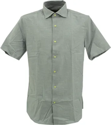 Produktbild von 30148 Pierre Cardin, ,  Herren kurzarm Hemd, Popelinestretch, blau meliert, M