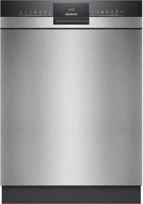 Produktbild von Siemens iQ300 SN43HS03VE, Unterbau, Standardgröße (60 cm), Gebürsteter Stahl, Schwarz, Tasten, 1,75 m