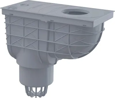 Immagine prodotto di Alcadrain Universal-Regensinkkasten 300×155/110 mm Abgang senkrecht, Grau