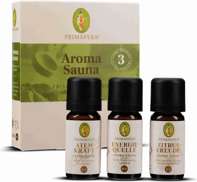Produktbild von Primavera SET Aroma Sauna Frische & Energie 3x 10ml 1P PZN 18001483