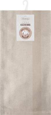 Zdjęcie produktu dla Eurofirany | Ręcznik kuchenny - 50 x 70 cm - Beżowa bawełna