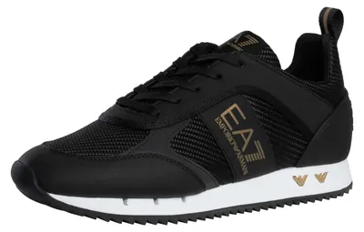 Produktbild von EA7 Sneakers aus Carbon-Mesh mit Logo, Schwarz 40 EU