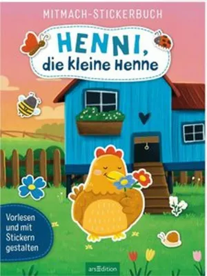 Produktbild von Ars Edition GmbH Mitmach-Stickerbuch – Henni, die kleine Henne Sonstige